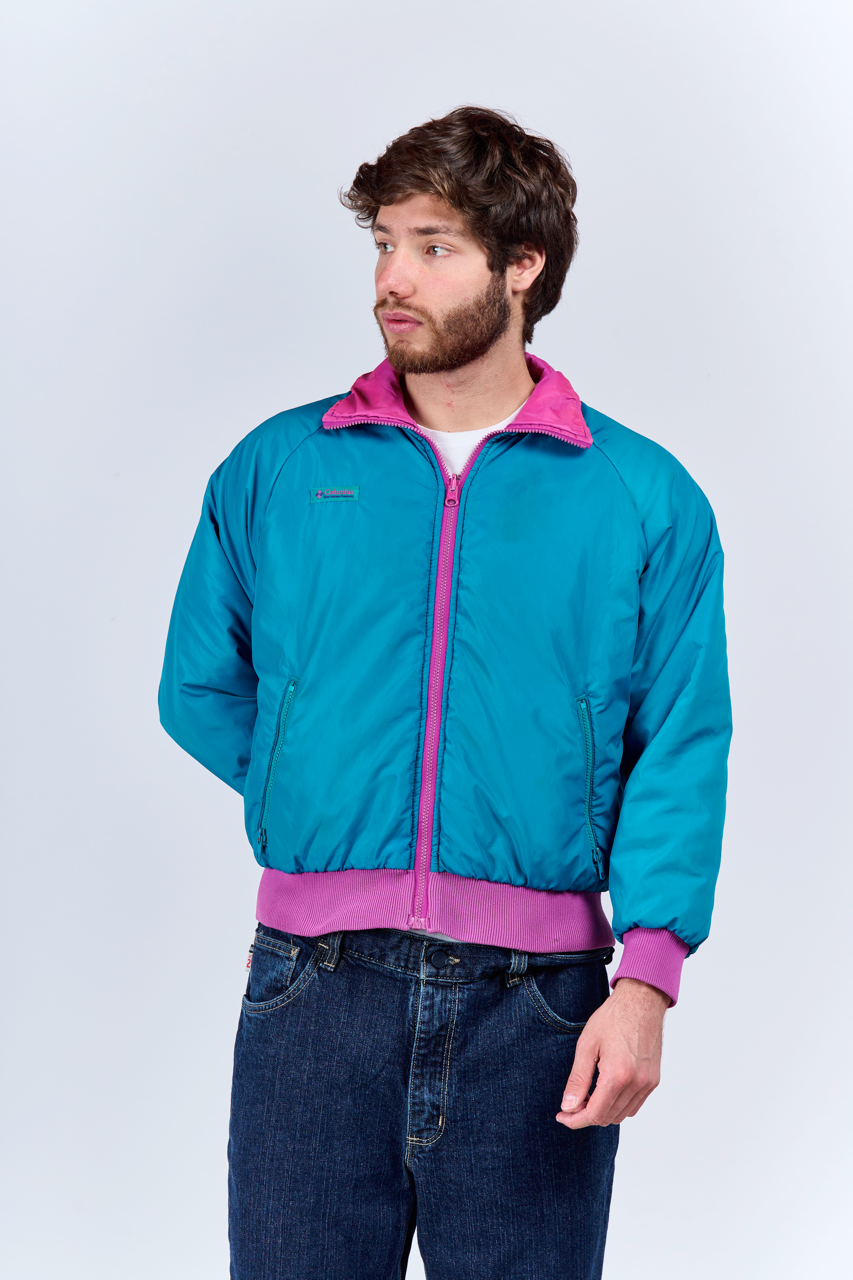 1990 Columbia Radial Sleeve Padded Jacket (S/M)