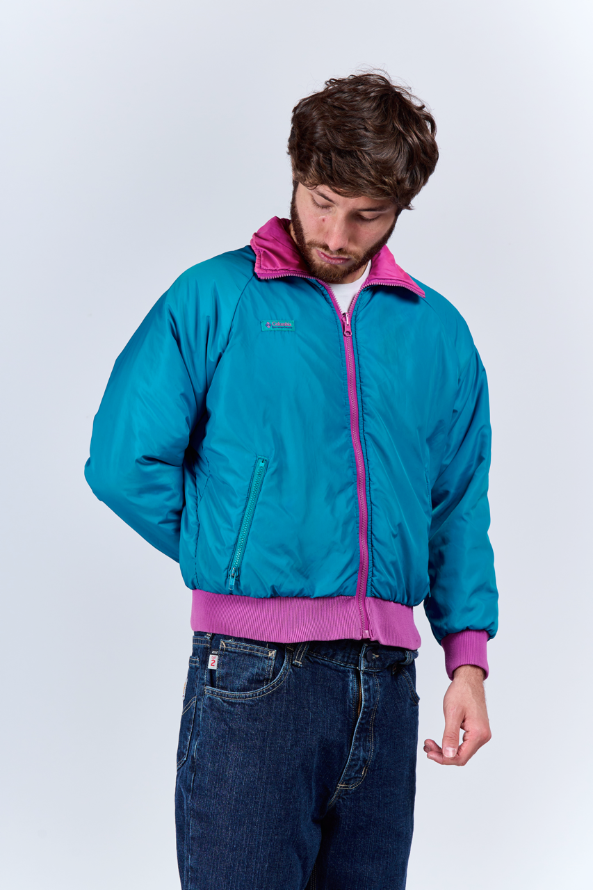 1990 Columbia Radial Sleeve Padded Jacket (S/M)