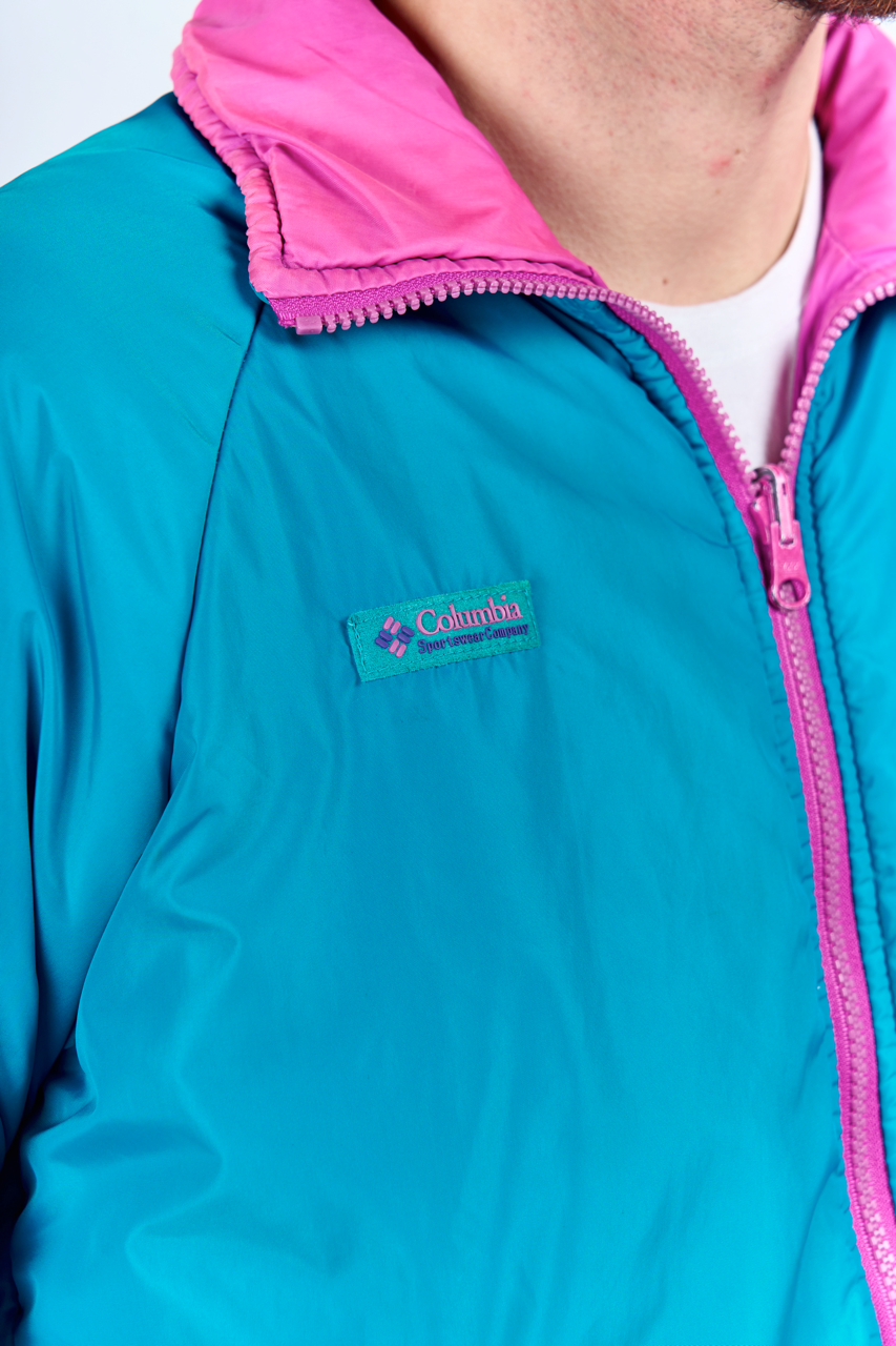 1990 Columbia Radial Sleeve Padded Jacket (S/M)