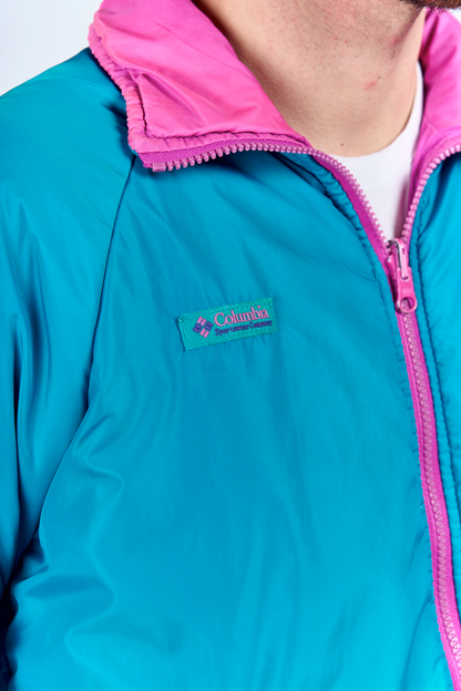 1990 Columbia Radial Sleeve Padded Jacket (S/M)