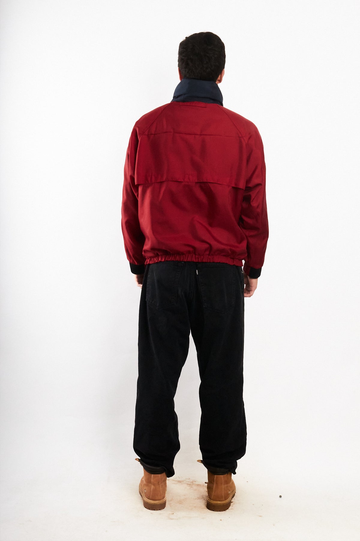 1990 Vintage Nautica Competition Impermeable Spellout Jacket (M)