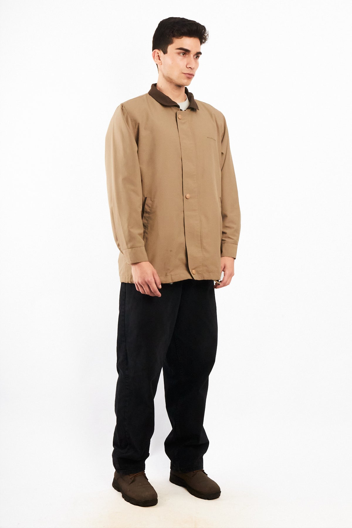 2000 Vintage Balenciaga Brown Collar Harrington (M/L)