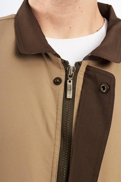 2000 Vintage Balenciaga Brown Collar Harrington (M/L)