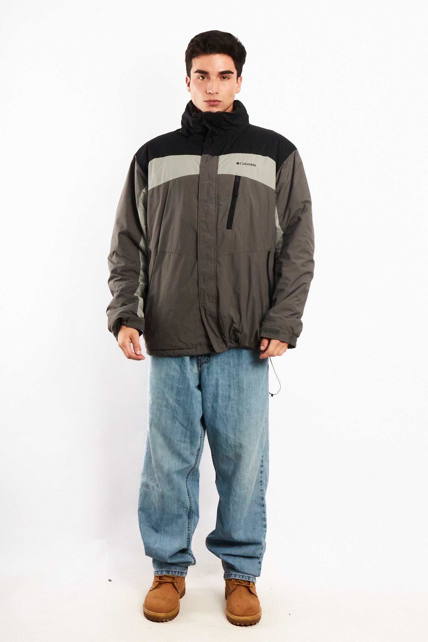 2000 Vintage Columbia Padded Impermeable Jacket (L/XL)
