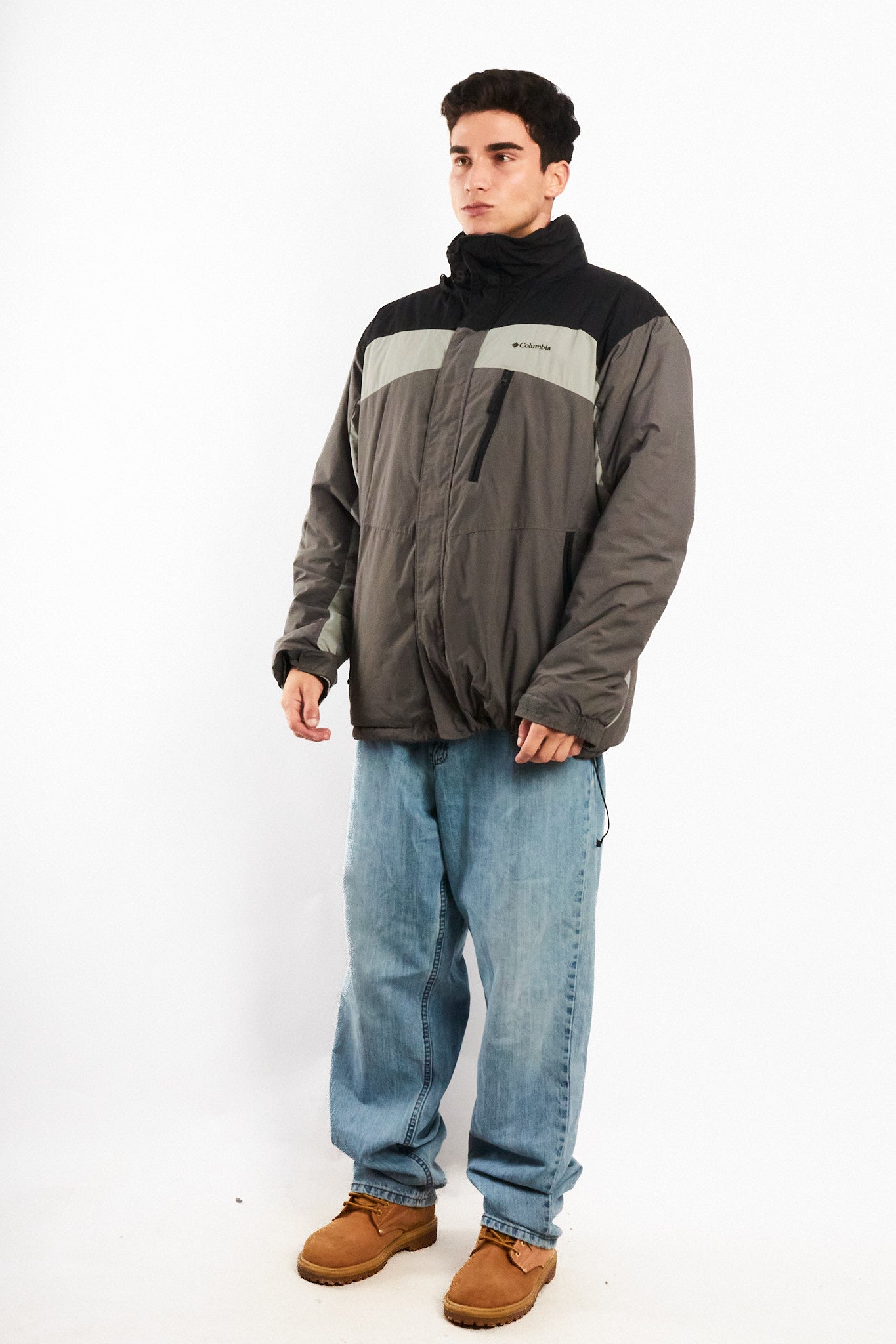2000 Vintage Columbia Padded Impermeable Jacket (L/XL)