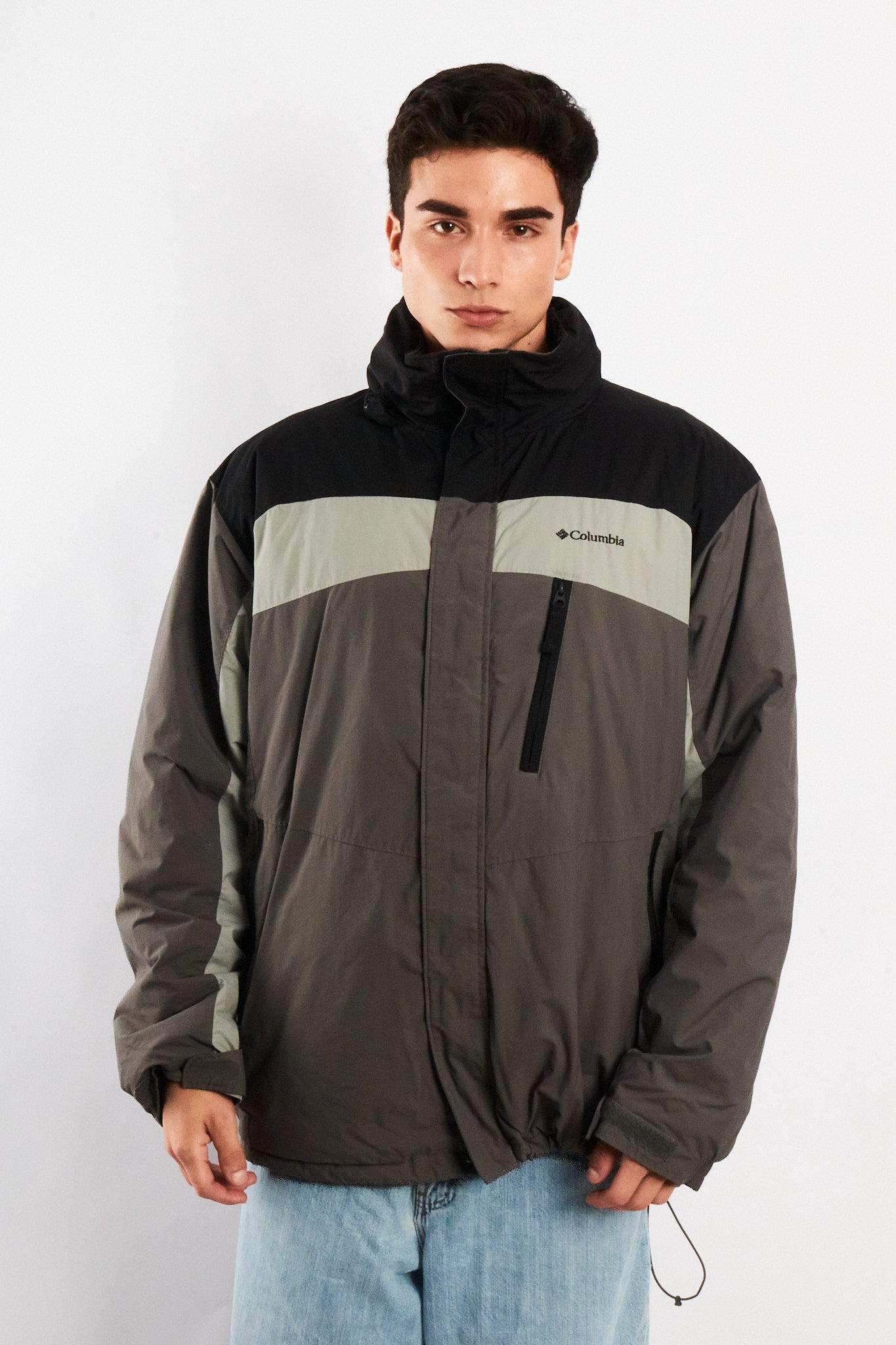 2000 Vintage Columbia Padded Impermeable Jacket (L/XL)