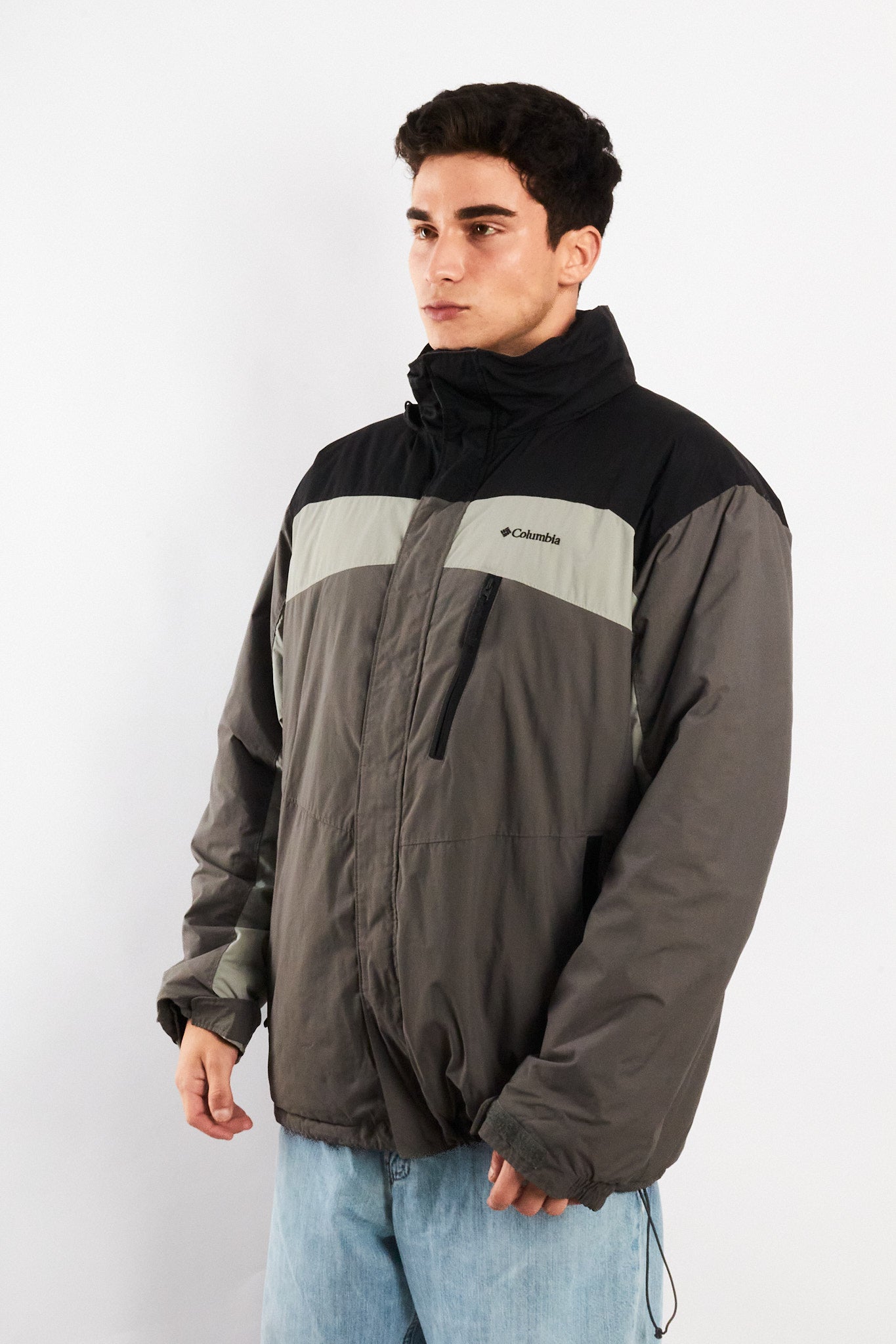2000 Vintage Columbia Padded Impermeable Jacket (L/XL)