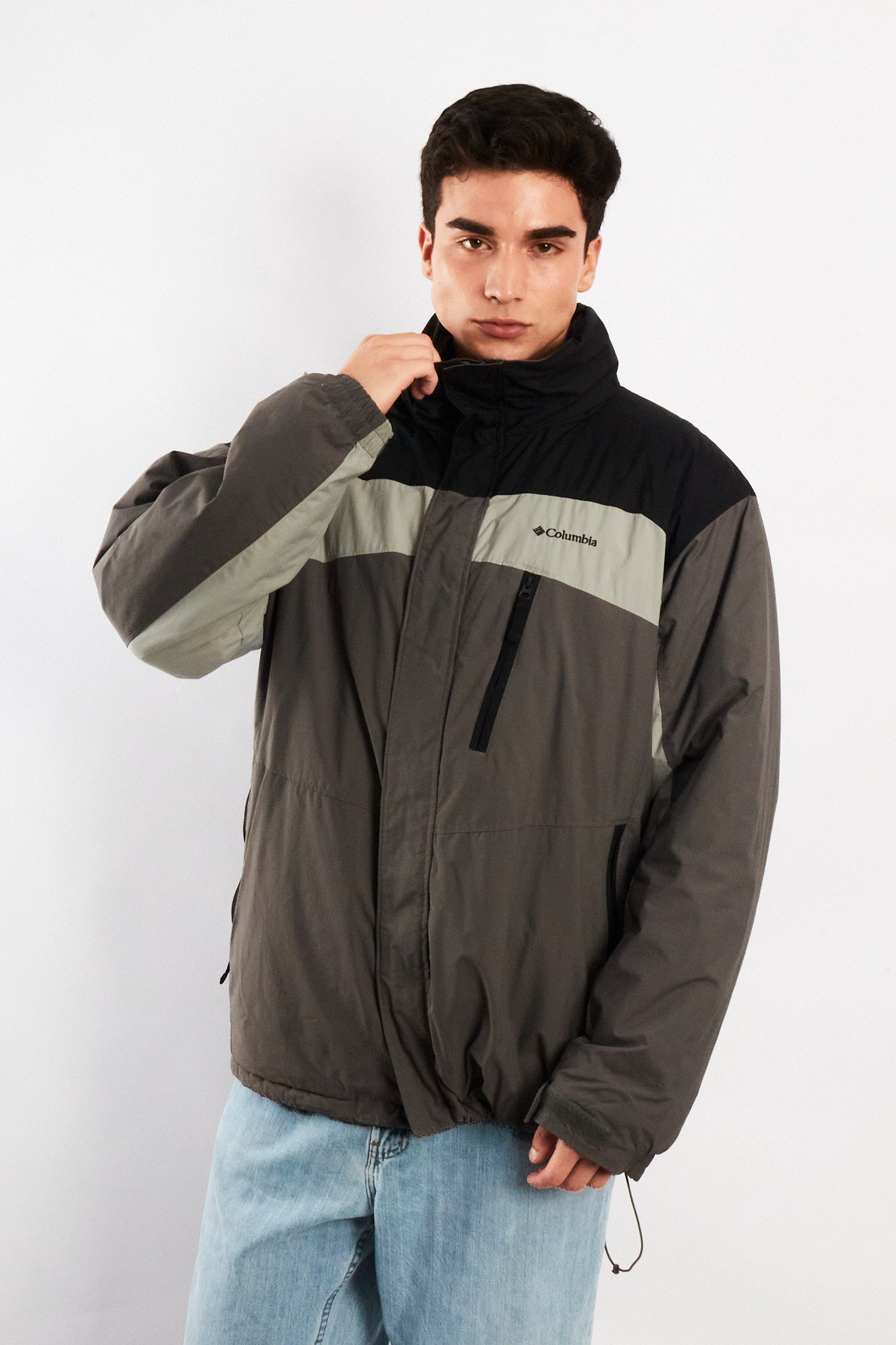 2000 Vintage Columbia Padded Impermeable Jacket (L/XL)