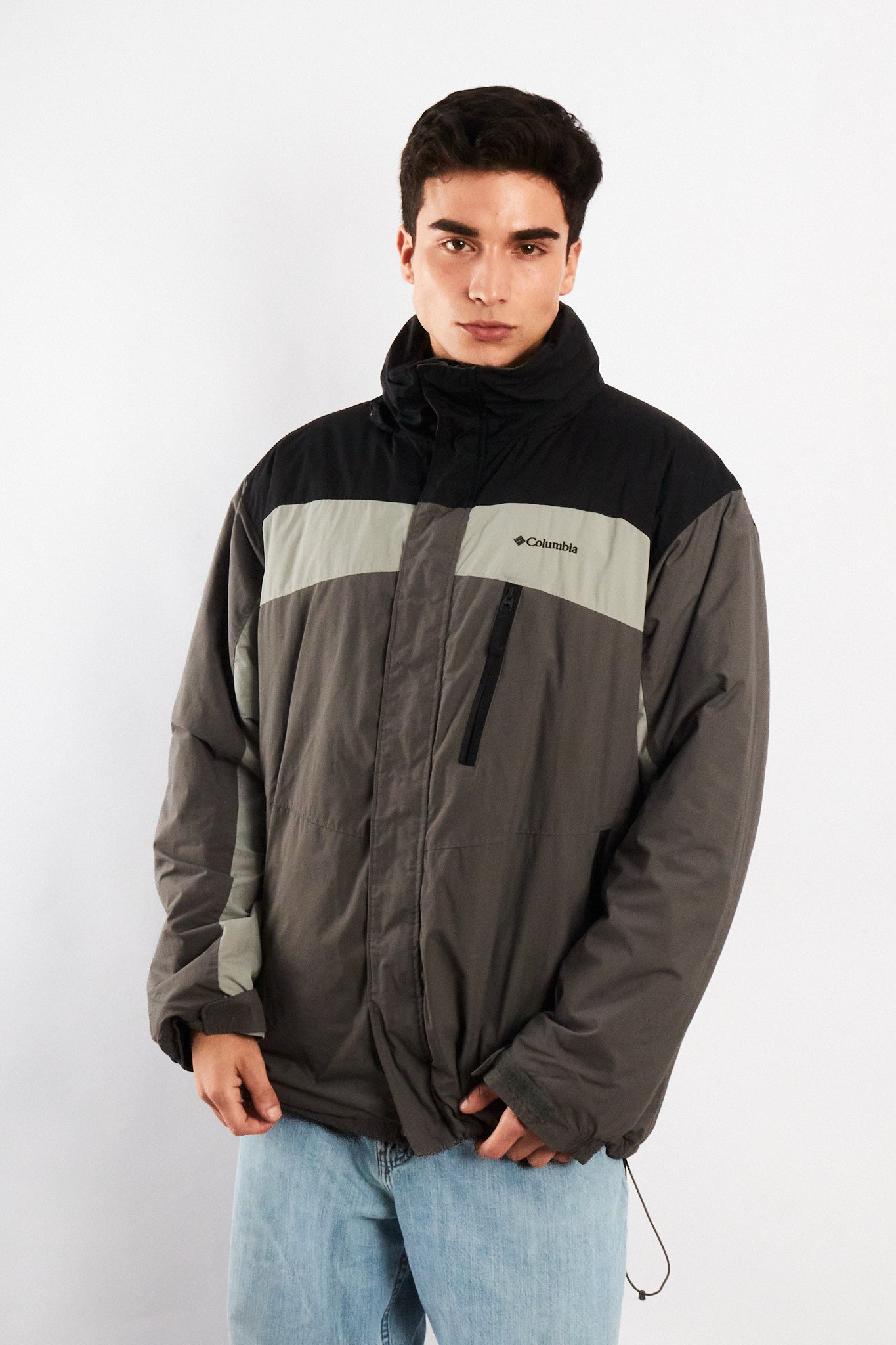 2000 Vintage Columbia Padded Impermeable Jacket (L/XL)