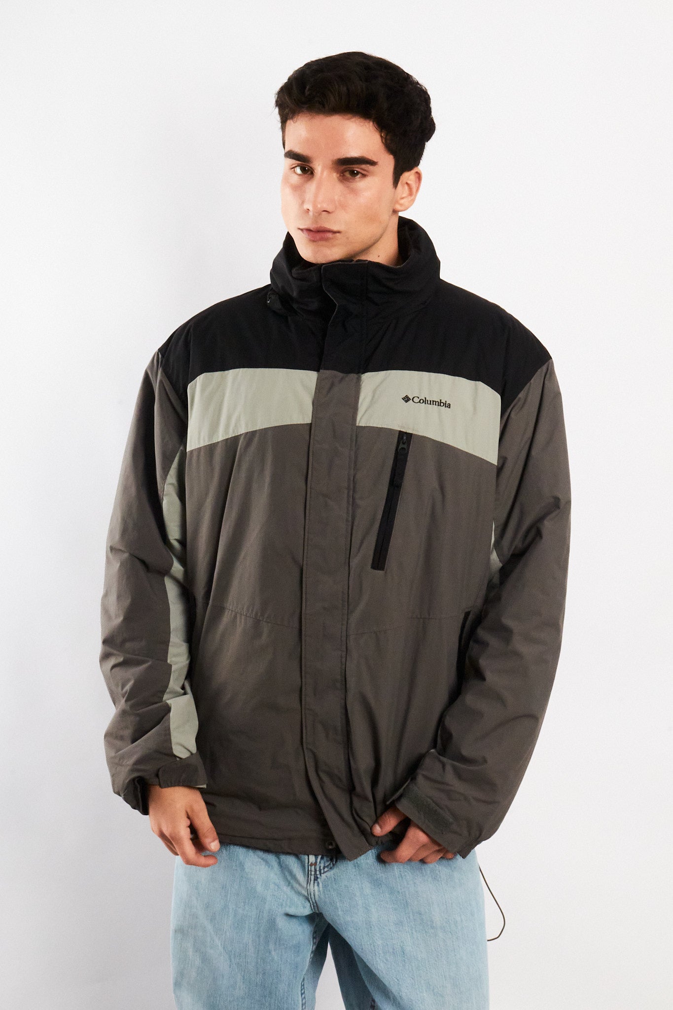 2000 Vintage Columbia Padded Impermeable Jacket (L/XL)
