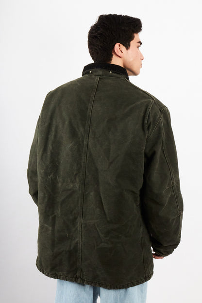 2000 Vintage Carhartt C26 Moss Green Artic Jacket (L/XL)