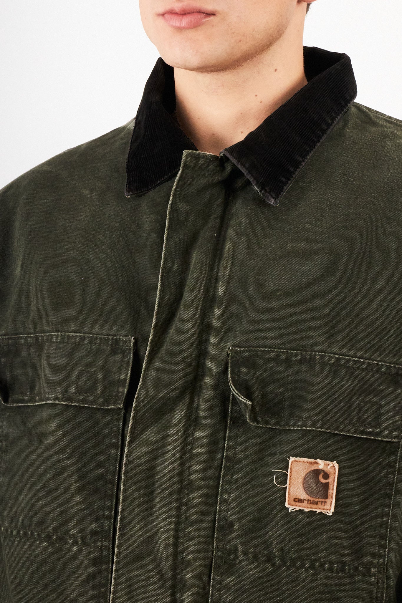 2000 Vintage Carhartt C26 Moss Green Artic Jacket (L/XL)