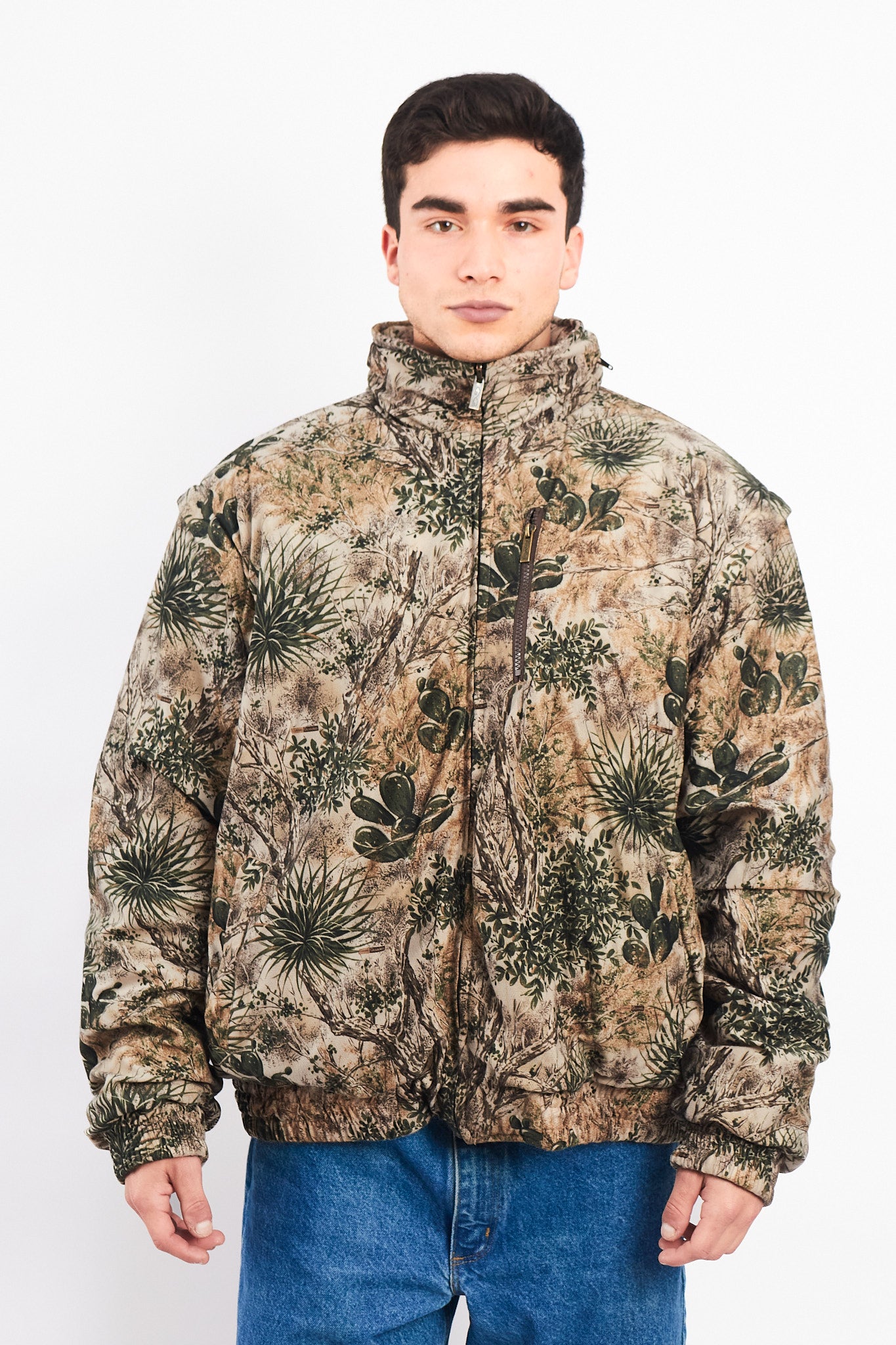 Vintage Realtree Reversible Convertible Jacket /Vest (M/L)