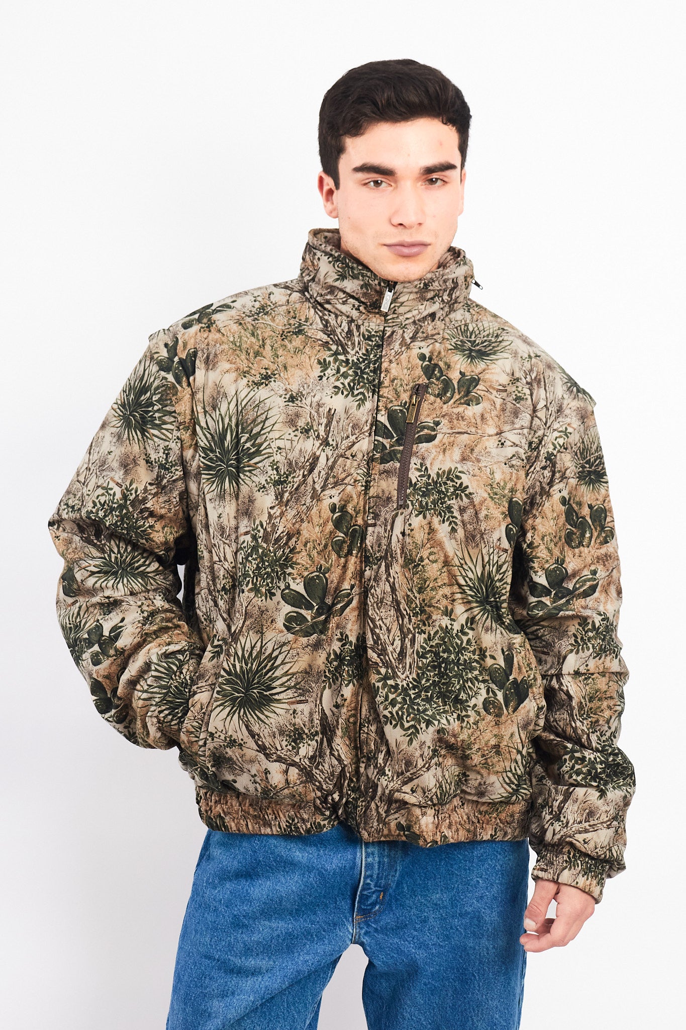 Vintage Realtree Reversible Convertible Jacket /Vest (M/L)