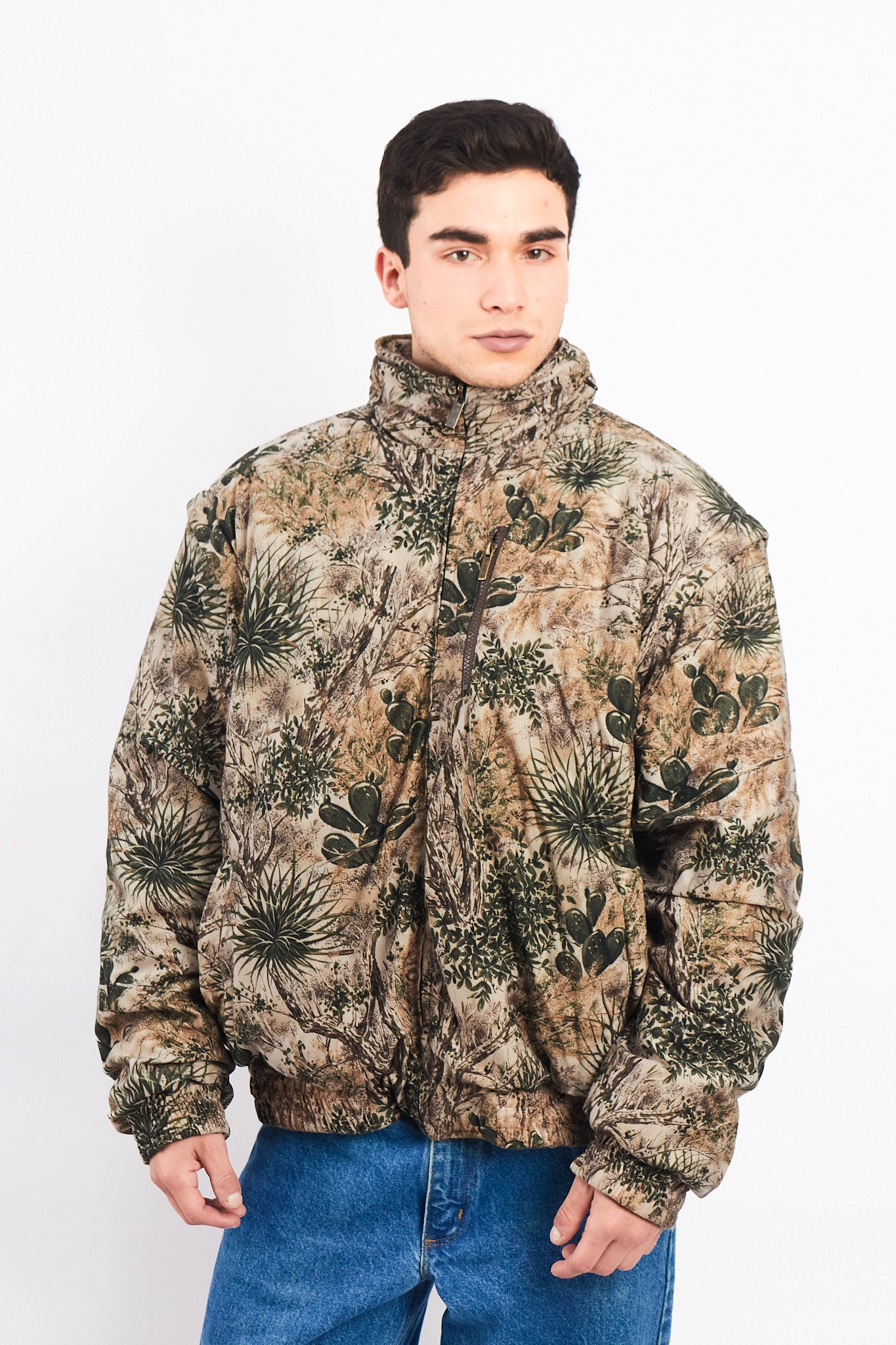 Vintage Realtree Reversible Convertible Jacket /Vest (M/L)