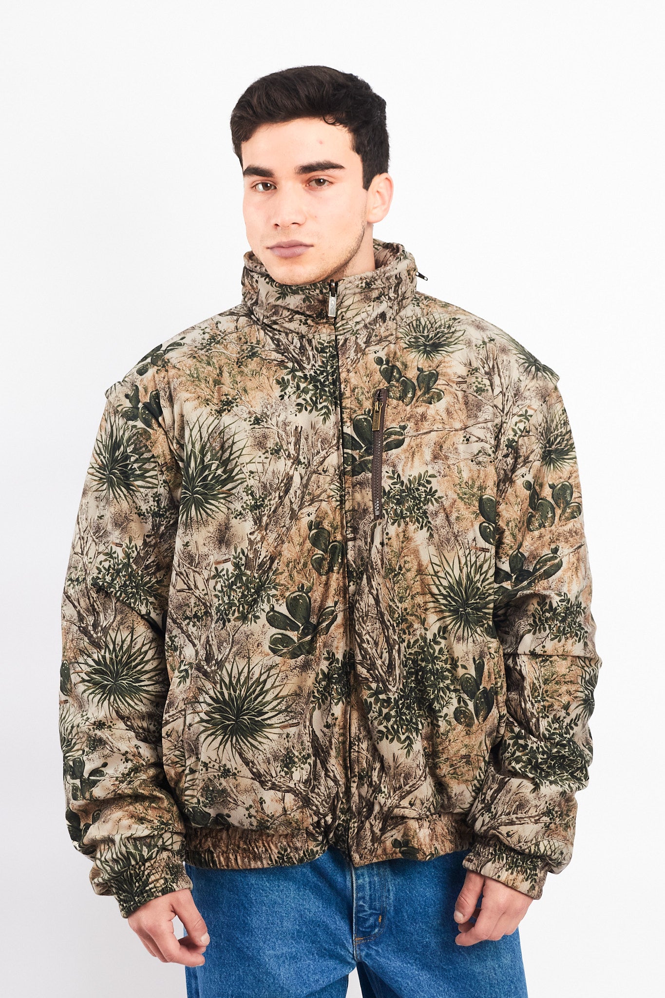 Vintage Realtree Reversible Convertible Jacket /Vest (M/L)