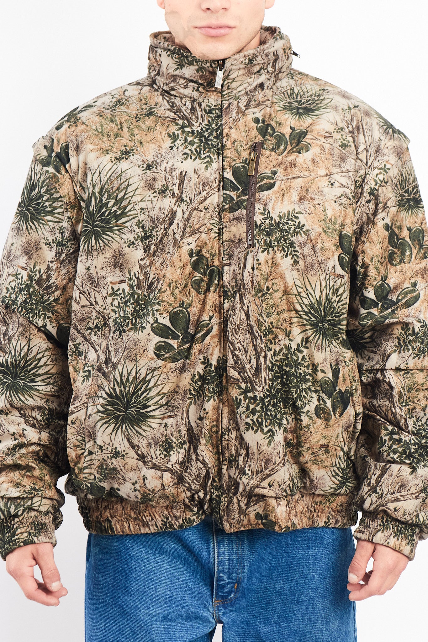 Vintage Realtree Reversible Convertible Jacket /Vest (M/L)