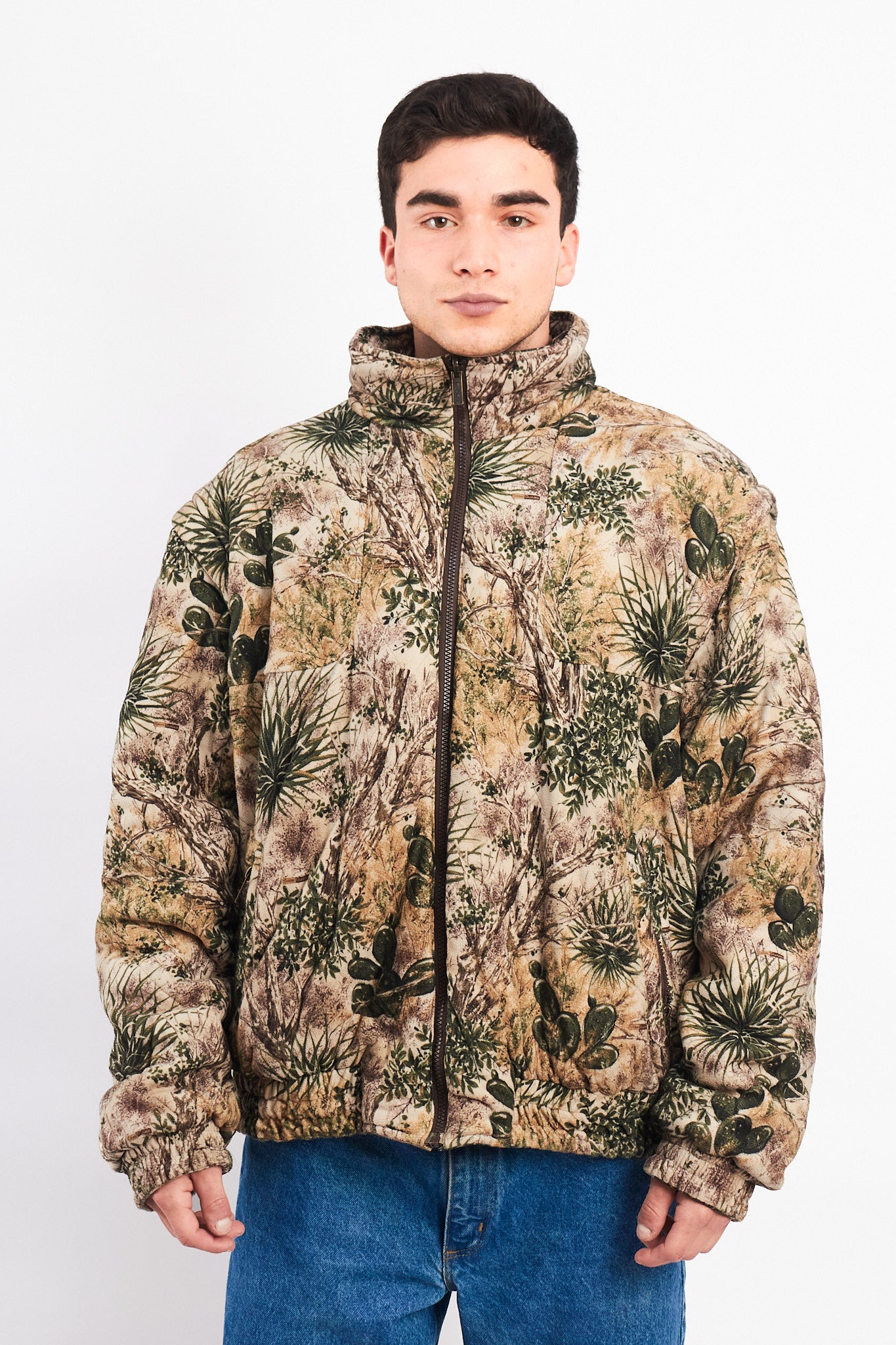 Vintage Realtree Reversible Convertible Jacket /Vest (M/L)