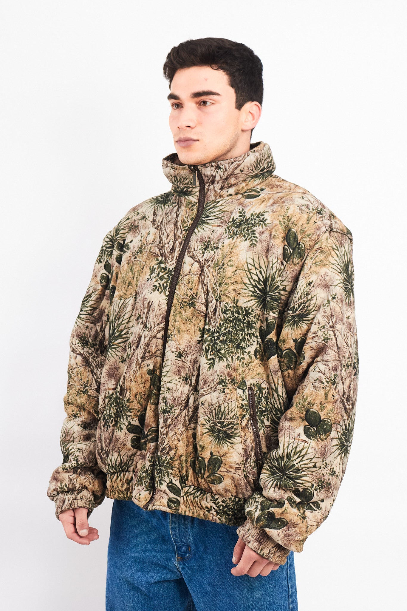 Vintage Realtree Reversible Convertible Jacket /Vest (M/L)