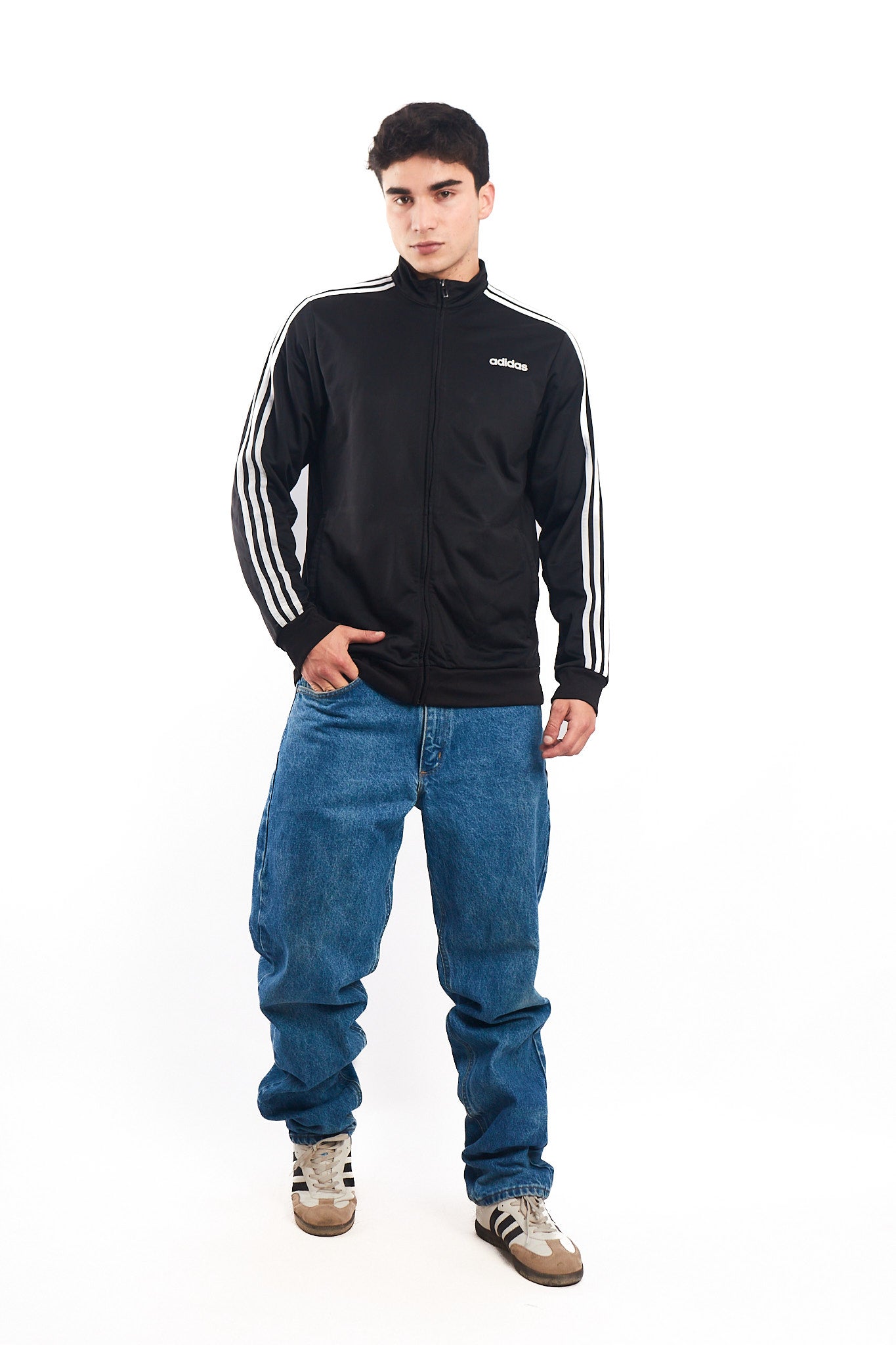 2018 Adidas Three Stripes Track Jacket (M/L)