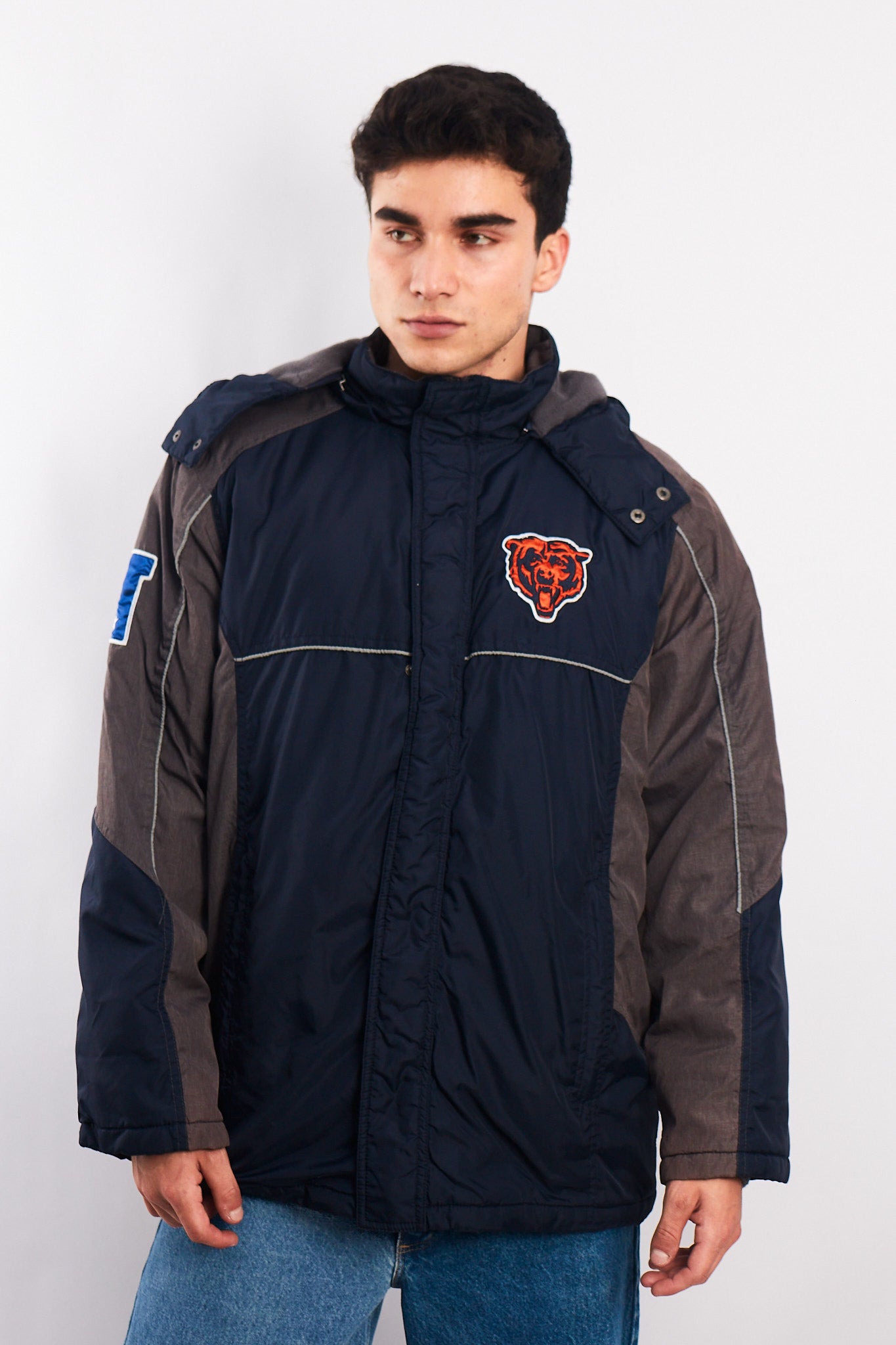2000 NFL Chicago Bears Padded Jacket (M/L)