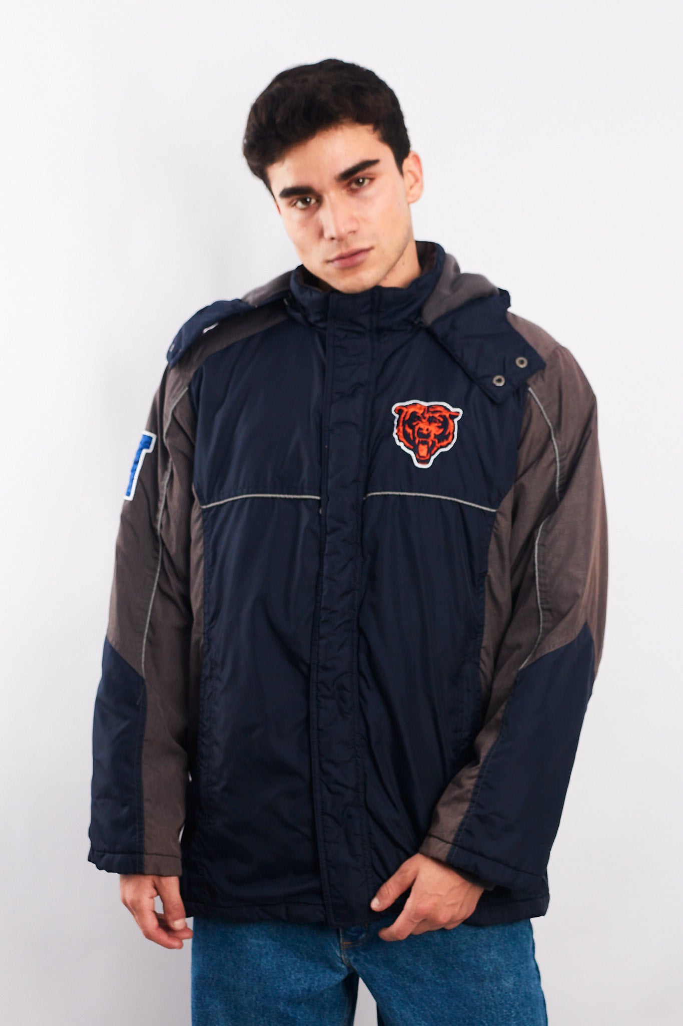 2000 NFL Chicago Bears Padded Jacket (M/L)