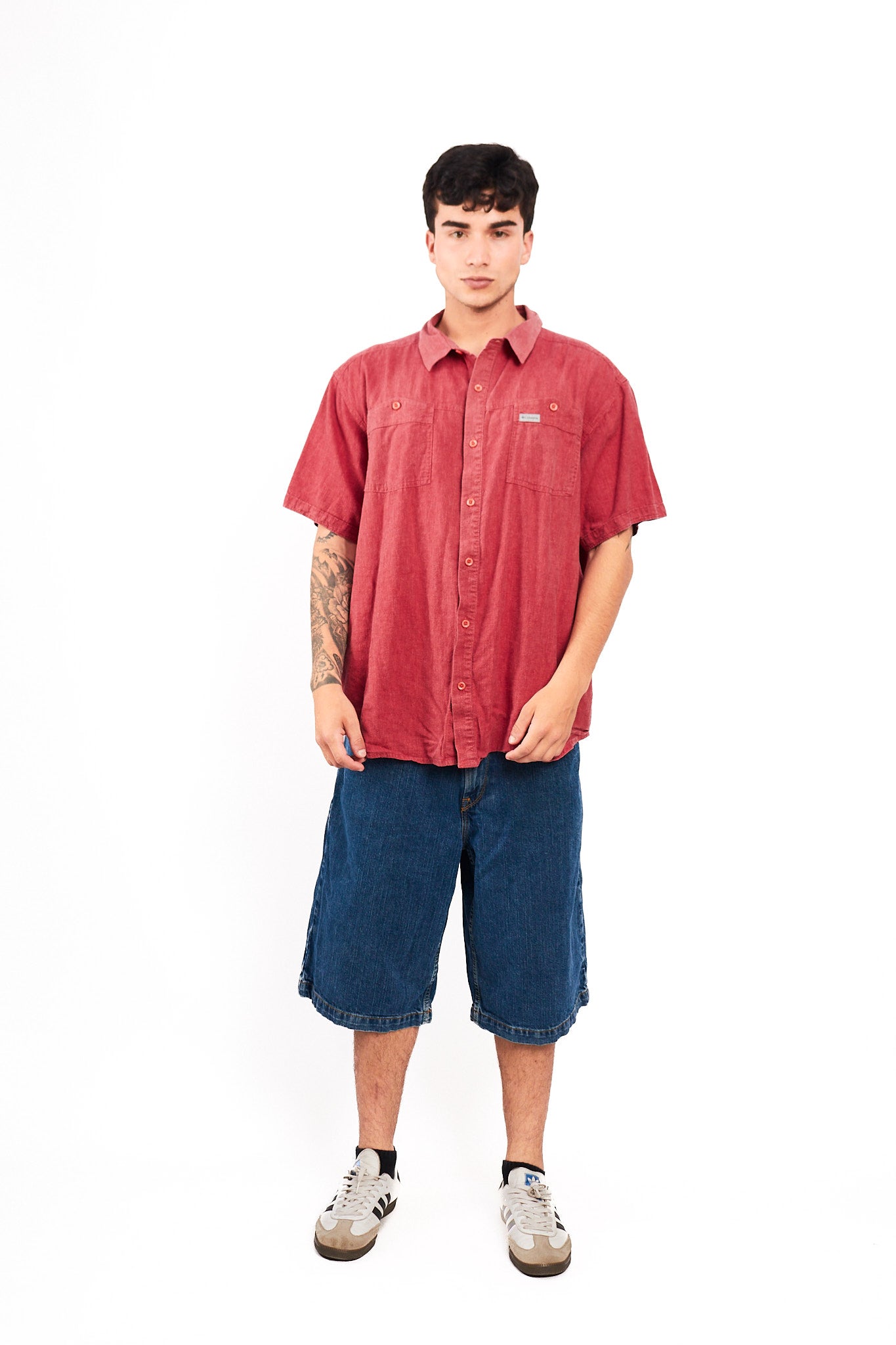 2000 Columbia Salmon Shirt (XL)