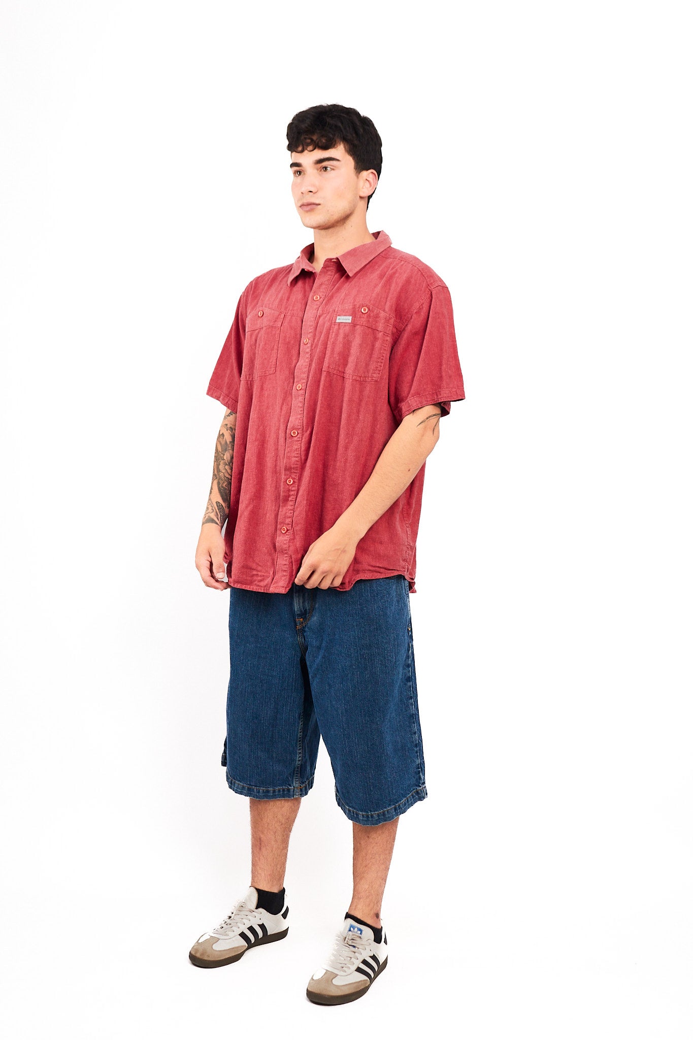 2000 Columbia Salmon Shirt (XL)