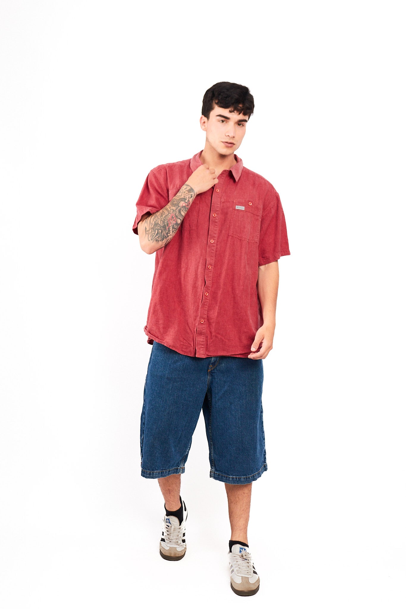 2000 Columbia Salmon Shirt (XL)