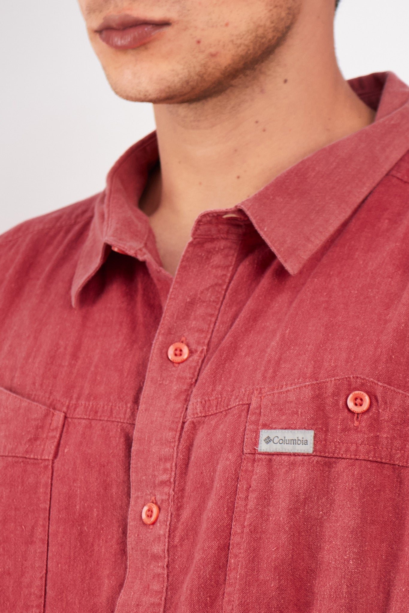 2000 Columbia Salmon Shirt (XL)