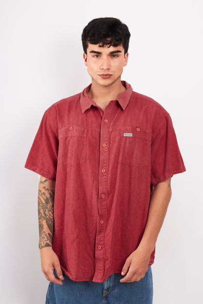 2000 Columbia Salmon Shirt (XL)