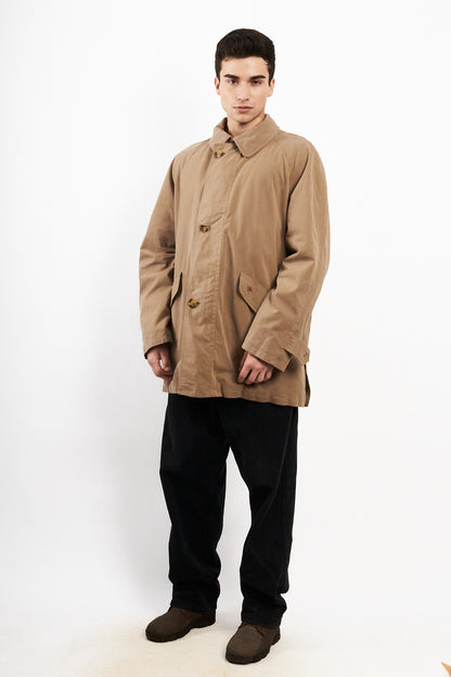 2000 Vintage Burberry Khakhi Mid Trench Coat (M/L)