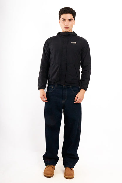 2000 Vintage The North Face Black Hyvent Jacket (S/M)