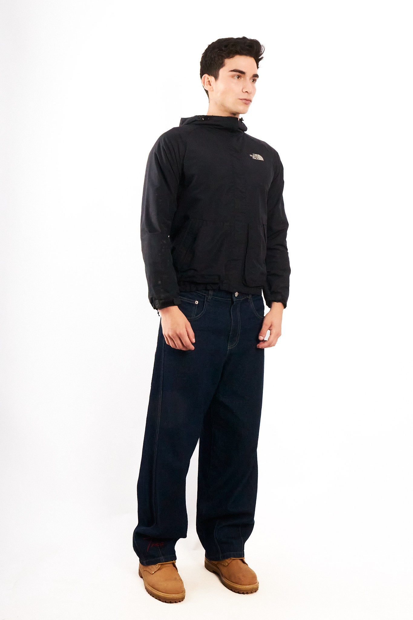 2000 Vintage The North Face Black Hyvent Jacket (S/M)