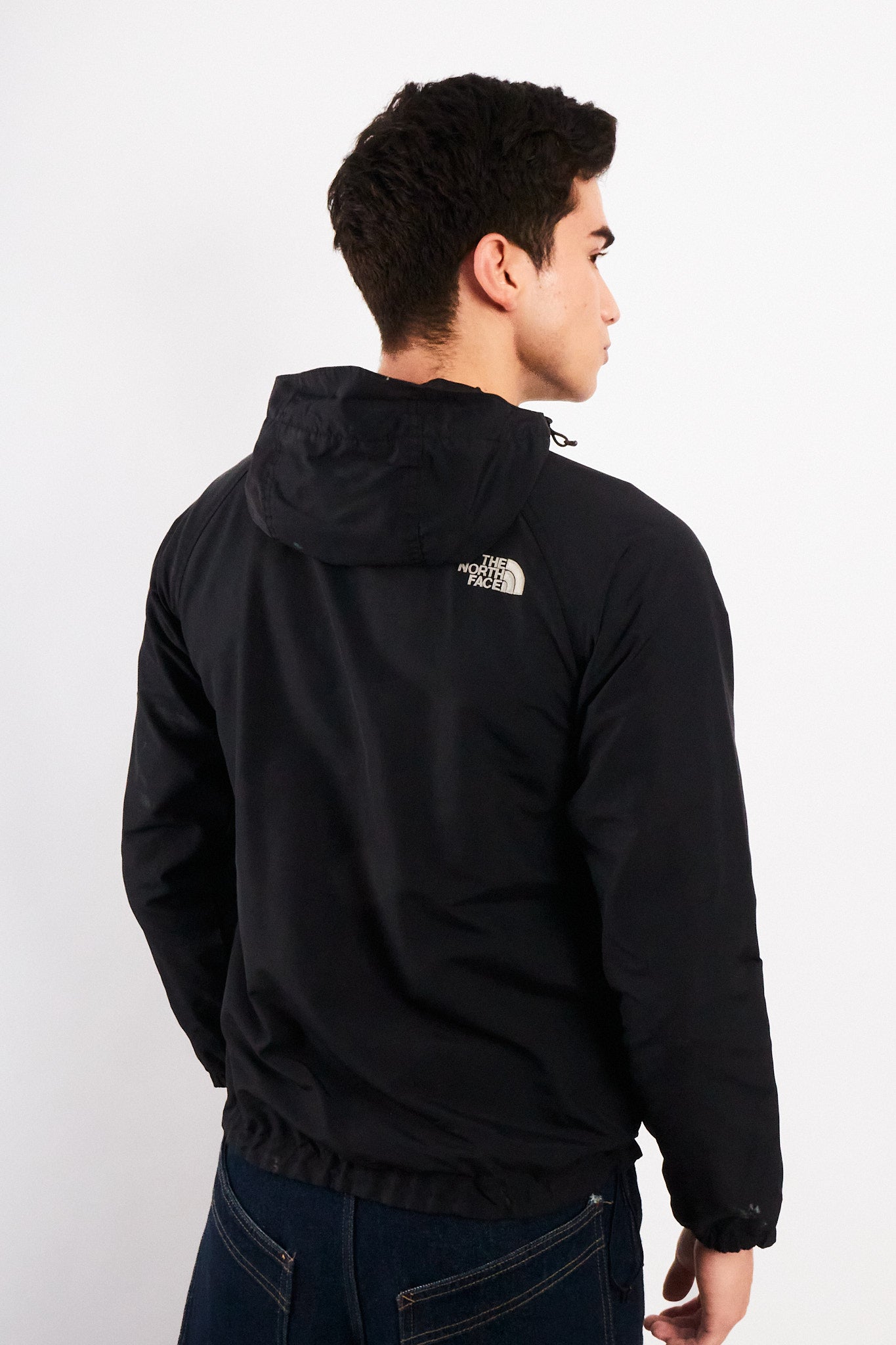 2000 Vintage The North Face Black Hyvent Jacket (S/M)
