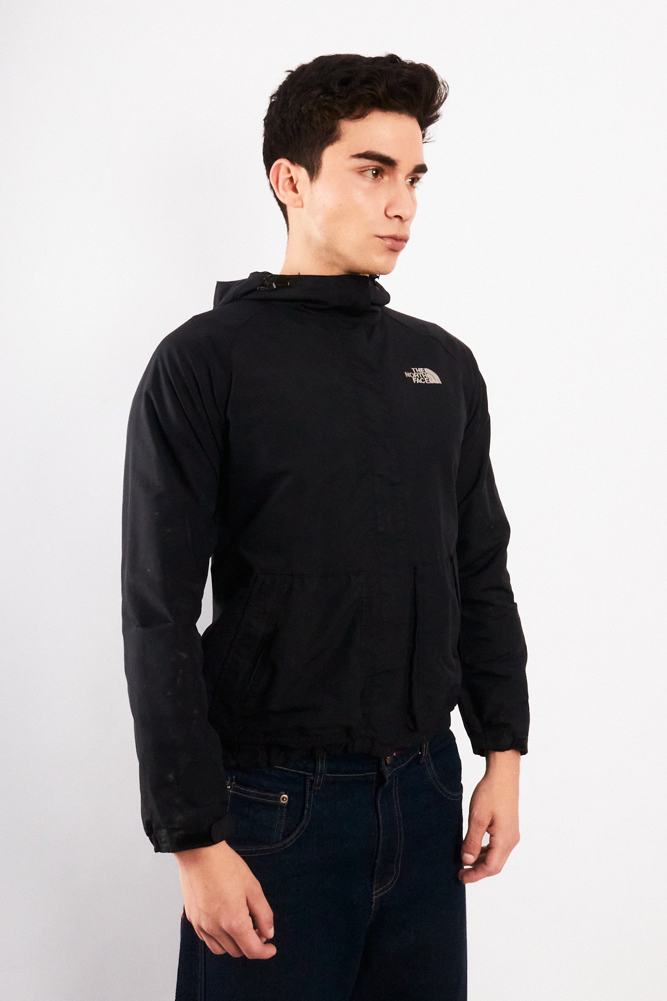 2000 Vintage The North Face Black Hyvent Jacket (S/M)