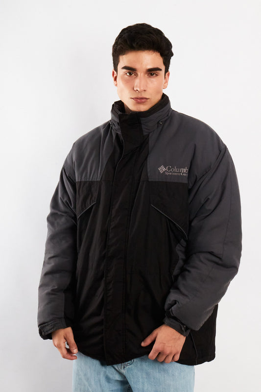 2000 Vintage Columbia Colorblock Padded Jacket (L/XL)