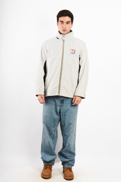2000 Vintage Nautica Sailing Big Logo Impermeable Jacket (M/L)