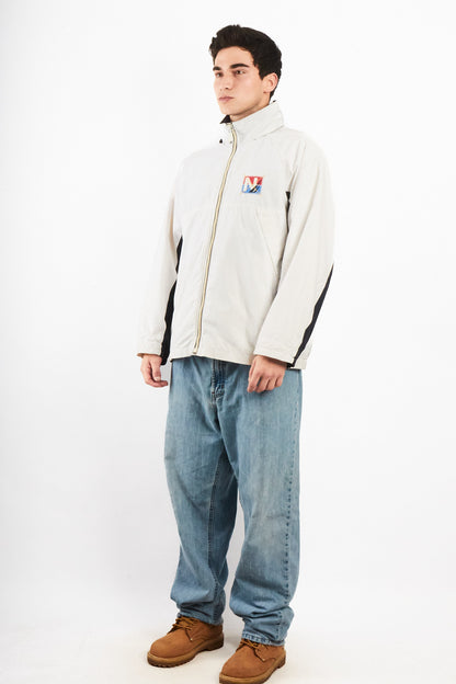 2000 Vintage Nautica Sailing Big Logo Impermeable Jacket (M/L)