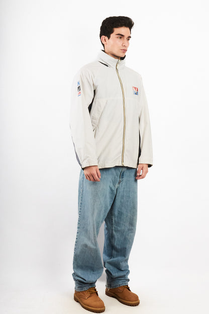 2000 Vintage Nautica Sailing Big Logo Impermeable Jacket (M/L)