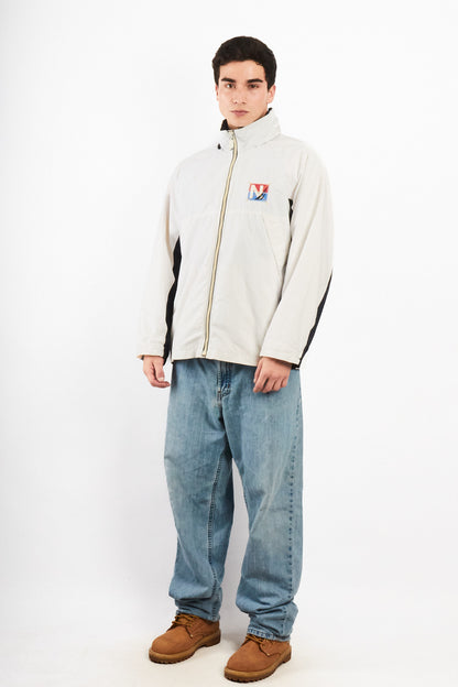 2000 Vintage Nautica Sailing Big Logo Impermeable Jacket (M/L)