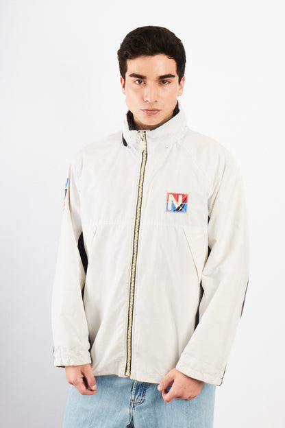 2000 Vintage Nautica Sailing Big Logo Impermeable Jacket (M/L)