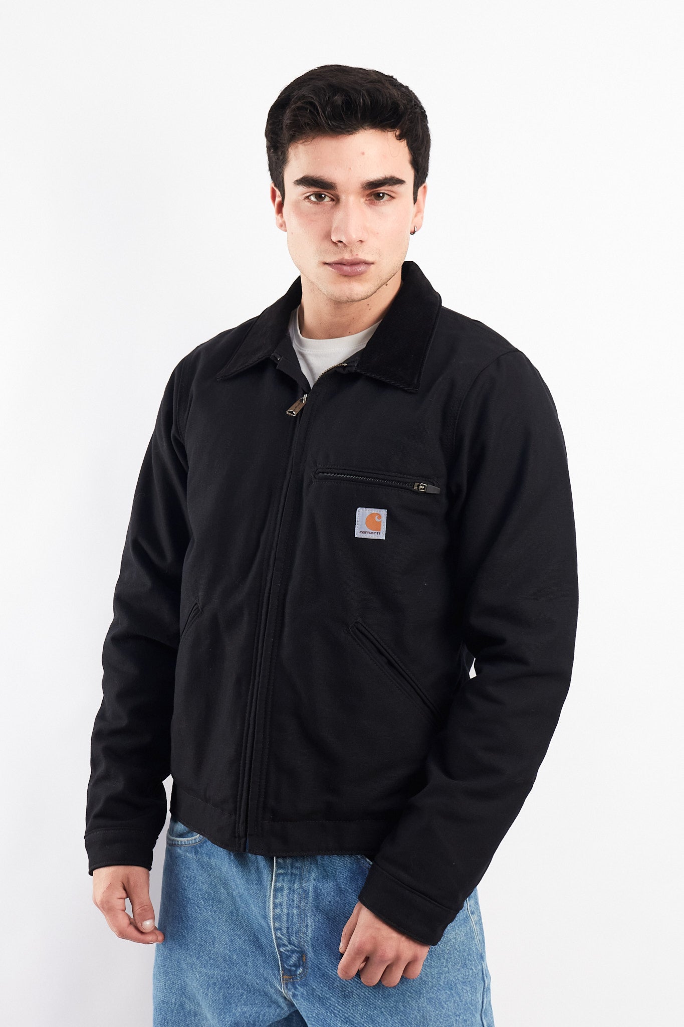 Carhartt Black Detroit Jacket (S/M)