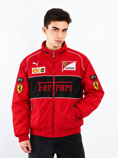 F1 Scuderia Ferrari Red Edition Racing Jacket