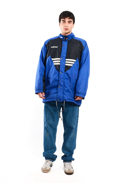 1980 Adidas Vintage Three Stripes Jacket (L/XL)
