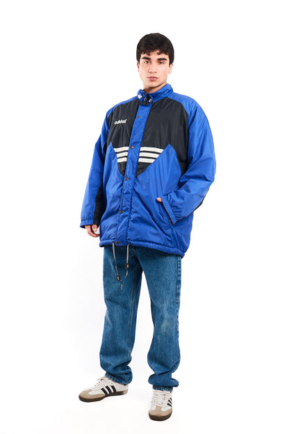 1980 Adidas Vintage Three Stripes Jacket (L/XL)