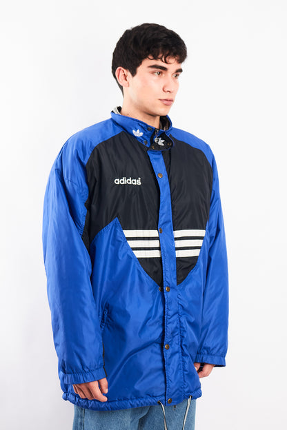 1980 Adidas Vintage Three Stripes Jacket (L/XL)