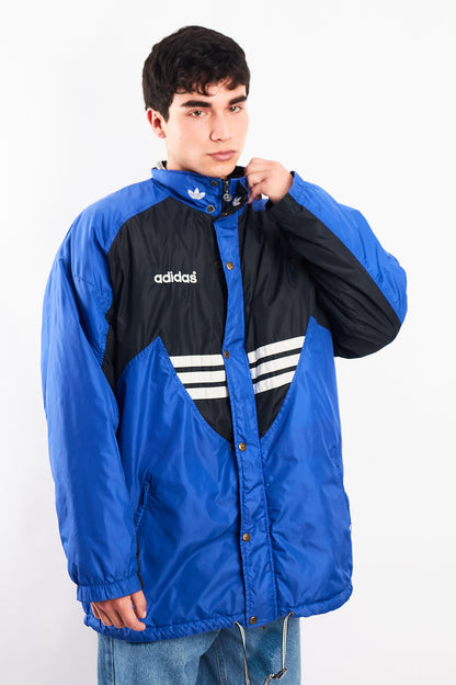 1980 Adidas Vintage Three Stripes Jacket (L/XL)