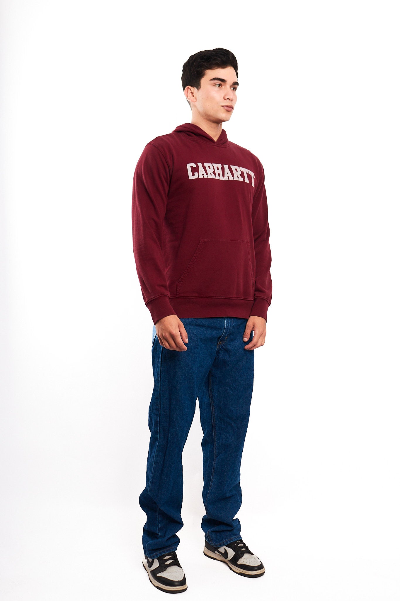2000 Carhartt Wine Hoodie (M)