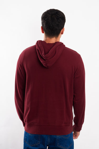 2000 Carhartt Wine Hoodie (M)